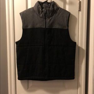 The North Face Vest. Men’s Sz L. Black/ Grey